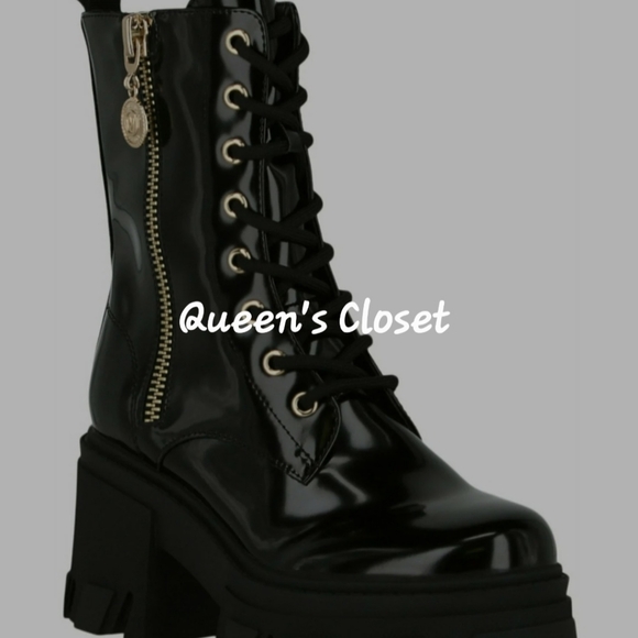 VERSACE JEANS COUTURE |Combat Boots|Size US 10...💥BRAND NEW - Picture 1 of 5